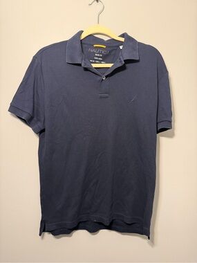 Nautica Men's Navy Slim Fit Polo